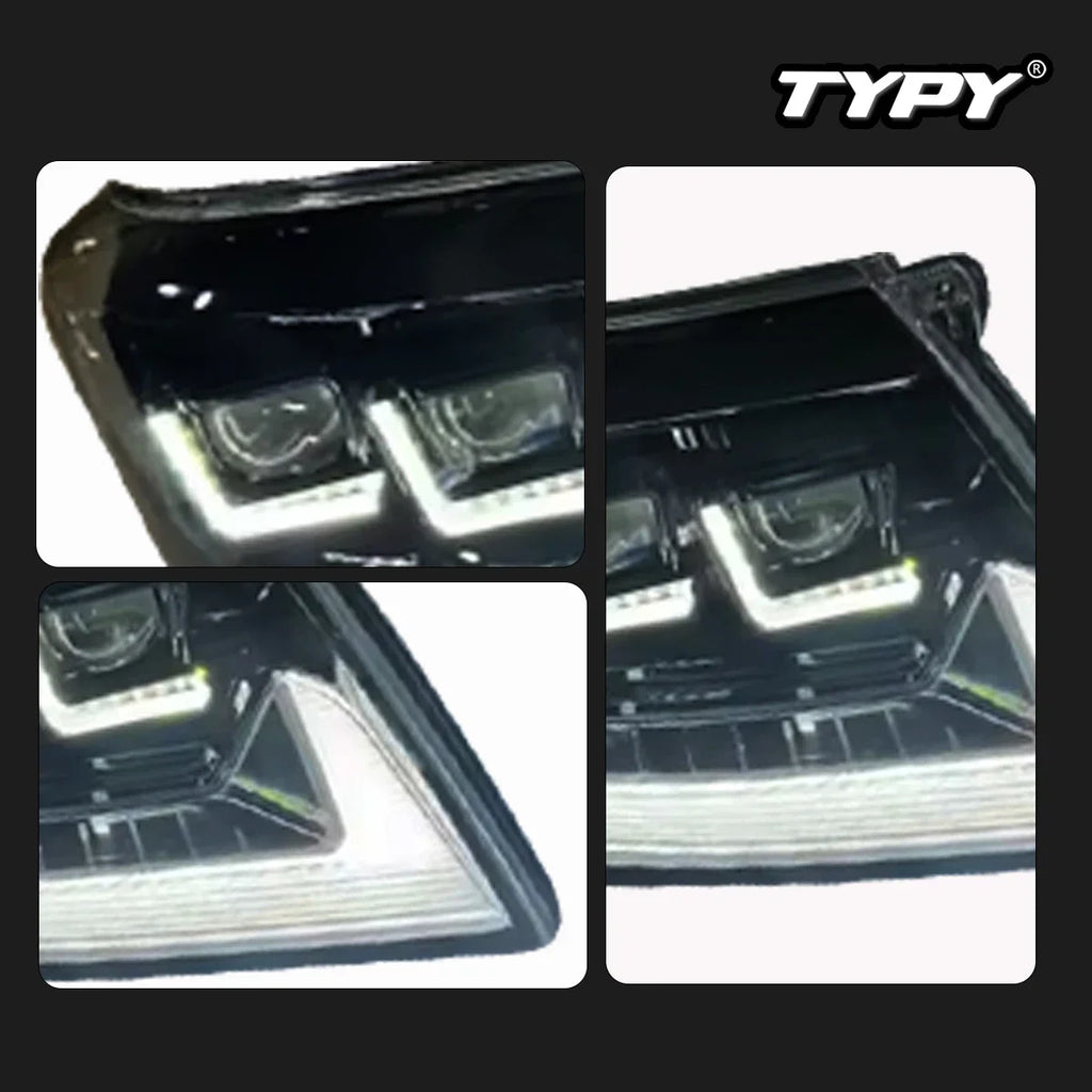 Driftline Toyota Hilux LED Headlights — Sequential DRL & Dynamic Turn Signal (2012–2014)