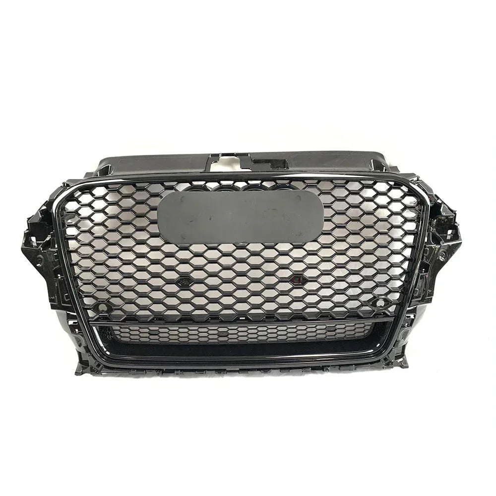 Driftline Audi RS3 8V Honeycomb Grille — Gloss Black Front Grille