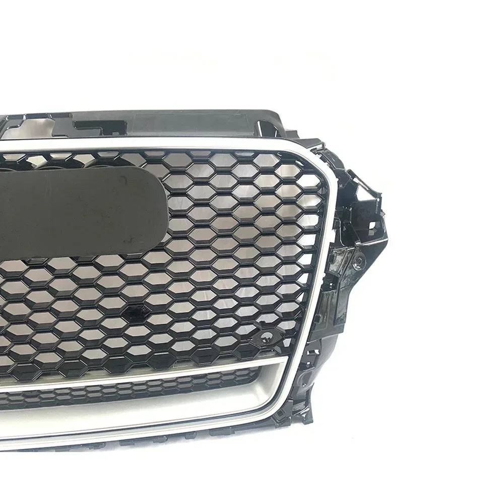 Driftline Audi RS3 8V Honeycomb Grille — Gloss Black Front Grille