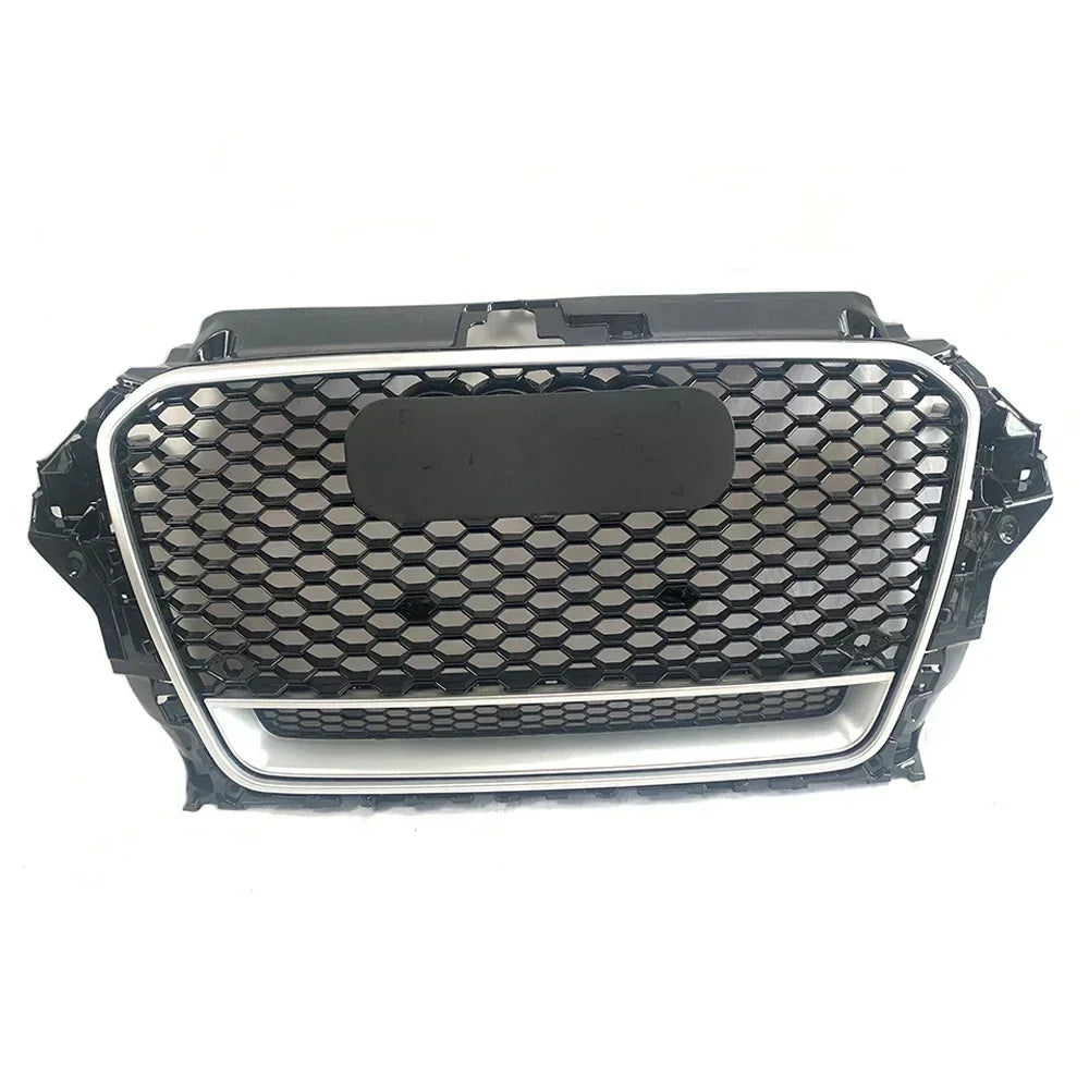 Driftline Audi RS3 8V Honeycomb Grille — Gloss Black Front Grille