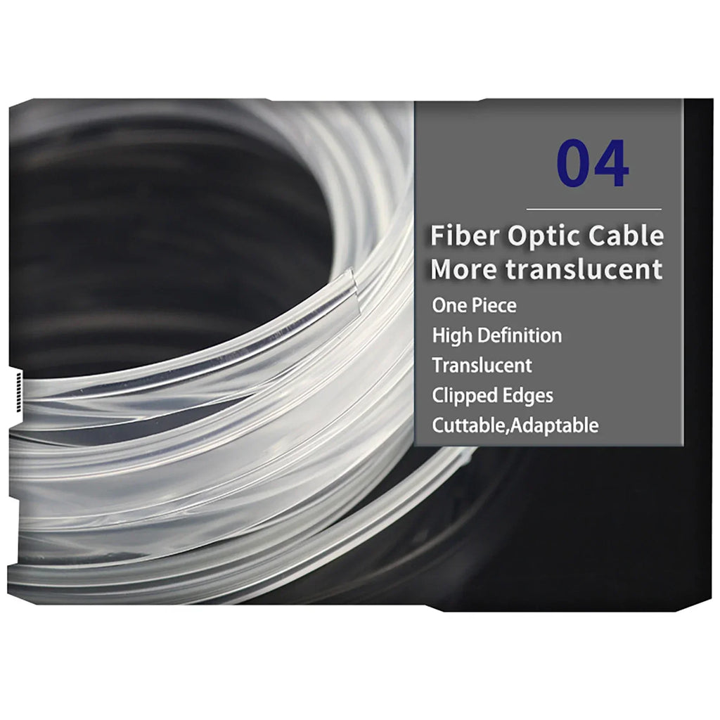 Driftline RGB Fiber Optic Ambient Light Strip — App-Controlled Interior LED Kit (2M/3M/4M/5M)