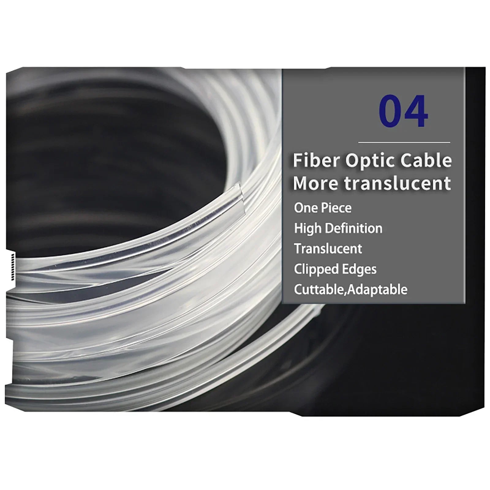 Driftline RGB Fiber Optic Ambient Light Strip — App-Controlled Interior LED Kit (2M/3M/4M/5M)