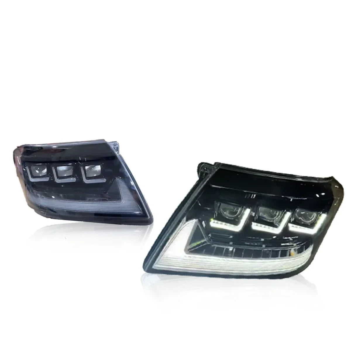 Driftline Toyota Hilux LED Headlights — Sequential DRL & Dynamic Turn Signal (2012–2014)