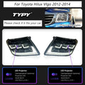 Driftline Toyota Hilux LED Headlights — Sequential DRL & Dynamic Turn Signal (2012–2014)